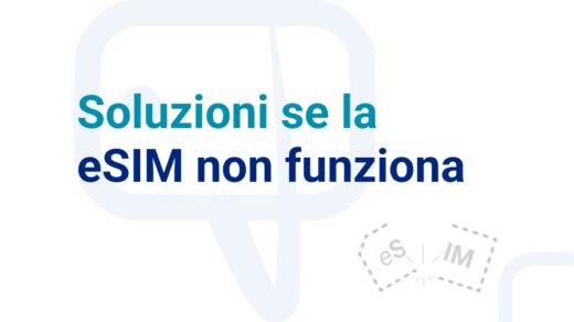 eSIM non funziona soluzioni